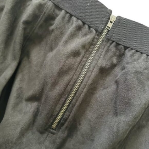 J. Crew black faux suede pants size 00 - Picture 3 of 4